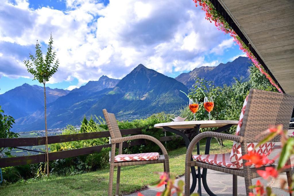 Hotel Klarnerhof Schenna Buitenkant foto
